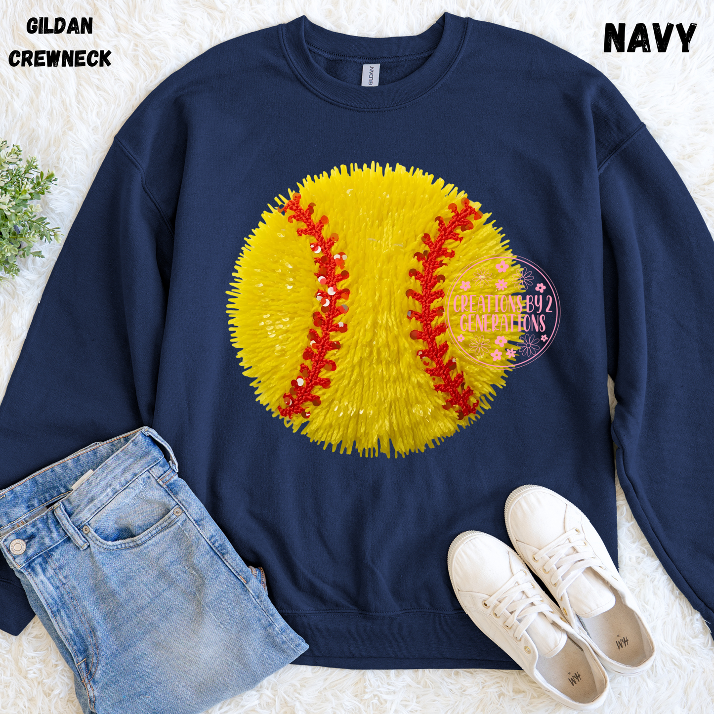 FAUX TEXTURED SOFTBALL PREORDER
