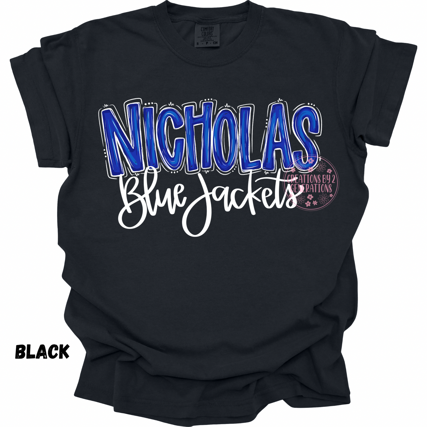 NICHOLAS BLUE JACKETS SKETCH PREORDER