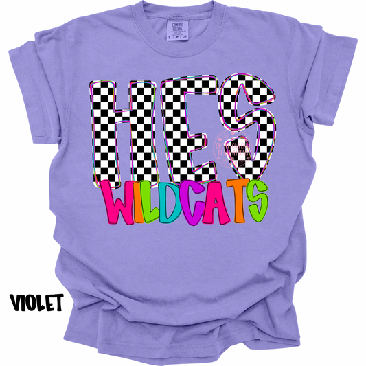 HES WILDCATS COLORFUL PREORDER (YOUTH)