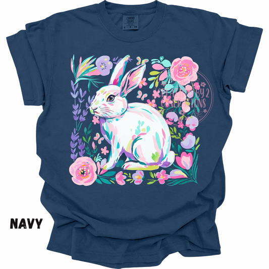 BUNNY WITH FLOWERS PREORDER