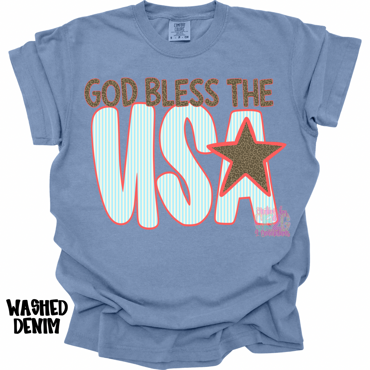 GOD BLESS THE USA WITH STAR A PREORDER