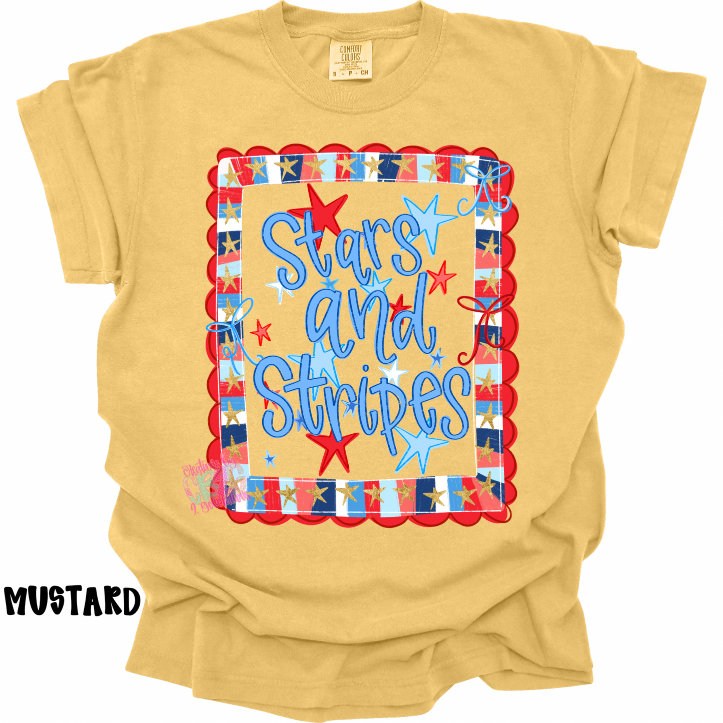 STARS AND STRIPES WITH FRAME PREORDER