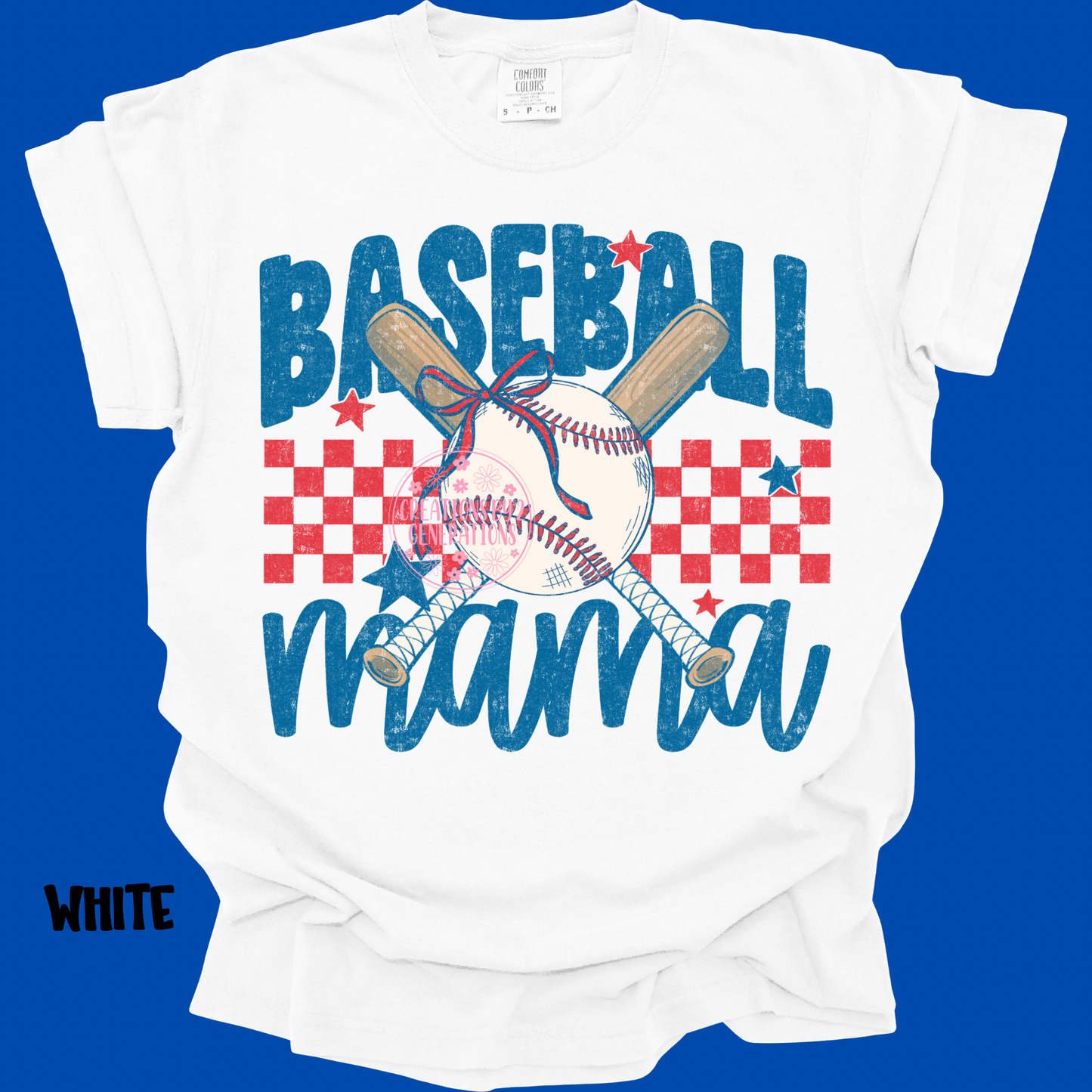 BASEBALL MAMA BLUE/RED PREORDER