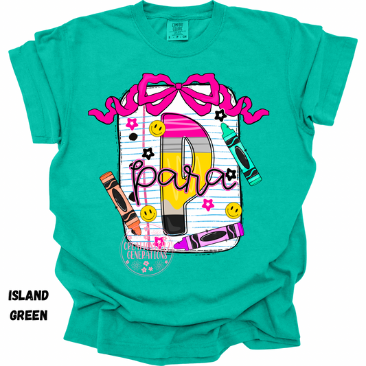 PARA CRAYONS/PAPER/BOW PREORDER