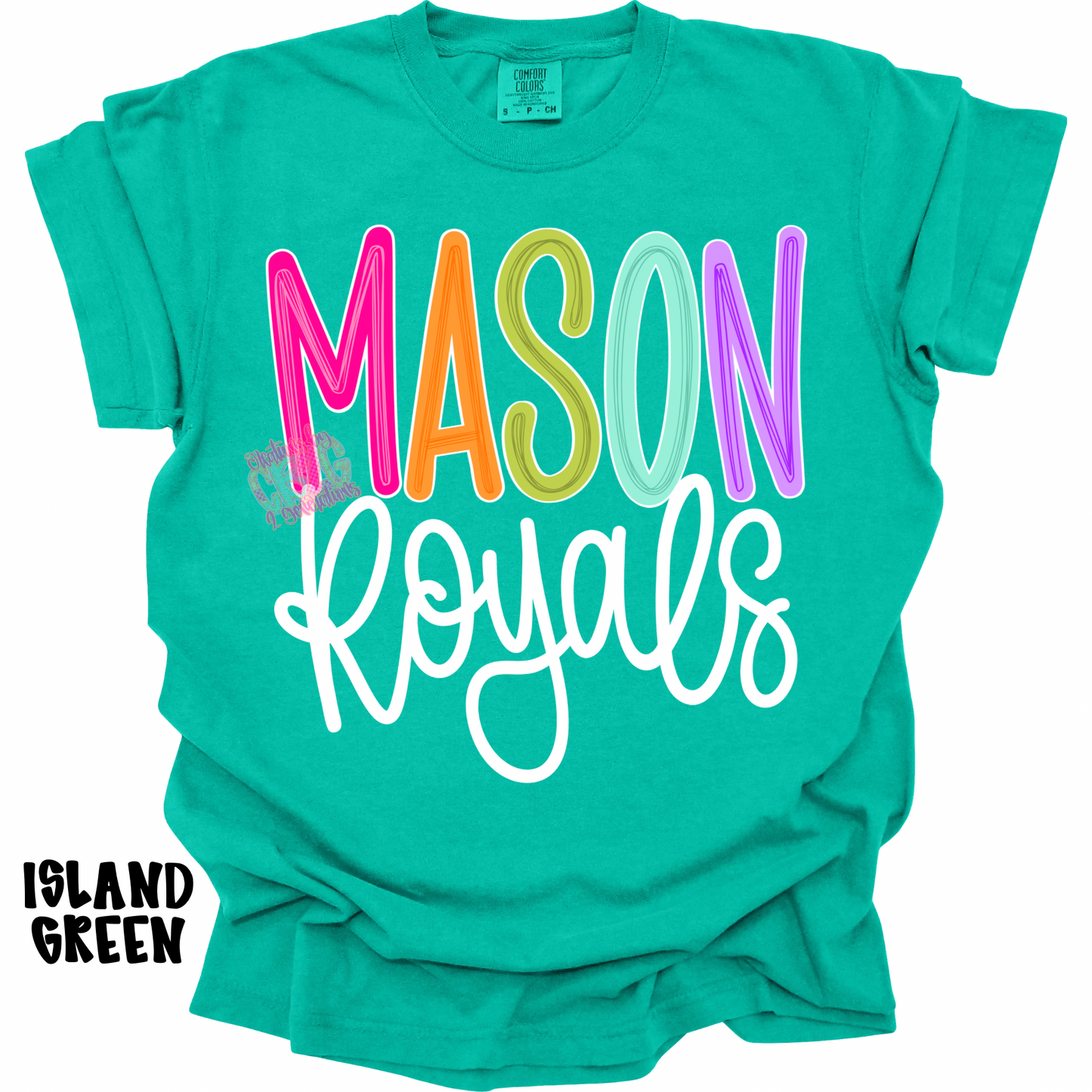 MASON ROYALS COLOR POP WITH WHITE CURSIVE PREORDER