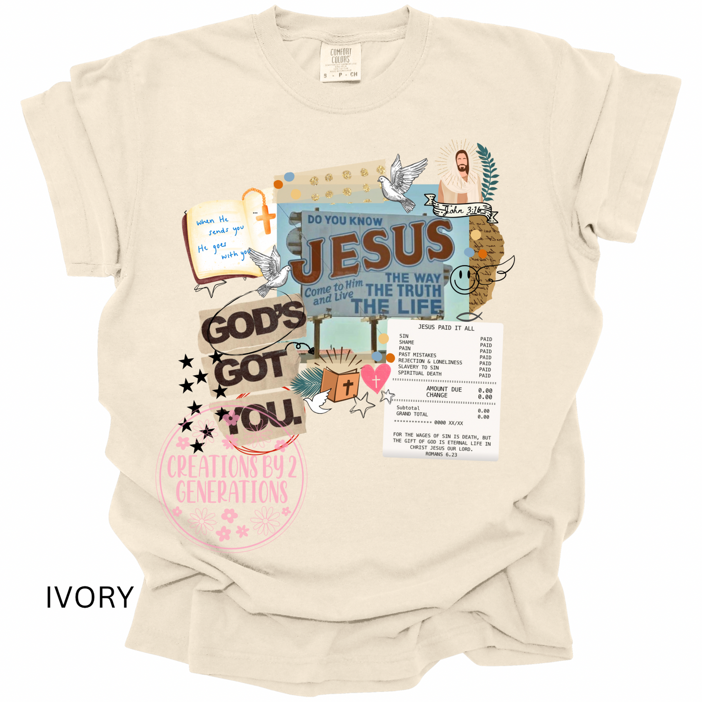 GOD’S GOT YOU COLLEGE PRINT