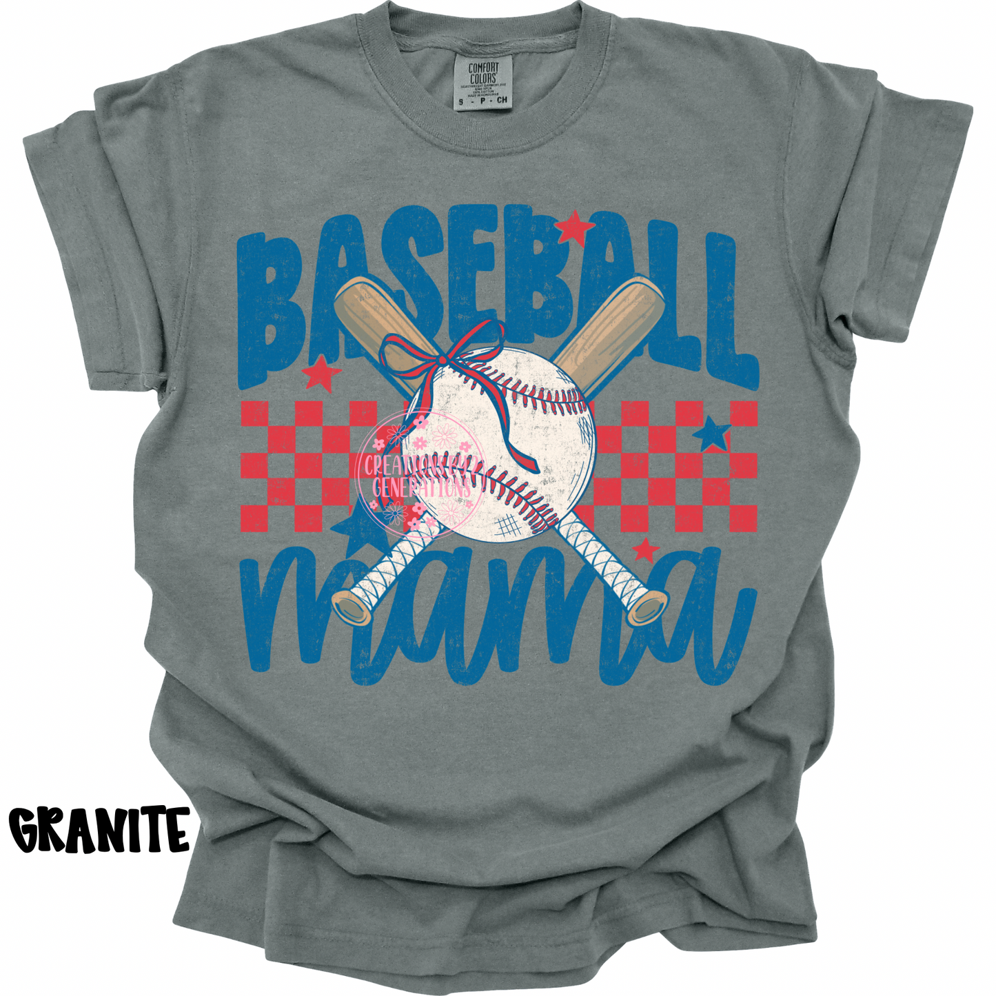 BASEBALL MAMA BLUE/RED PREORDER