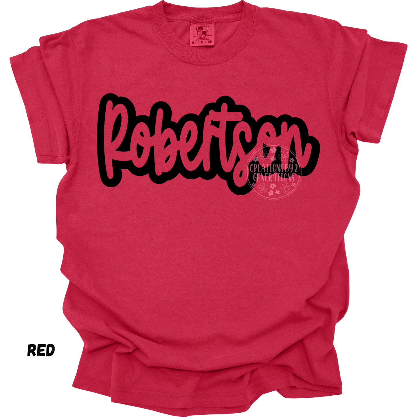 ROBERTSON BLACK CURSIVE PREORDER