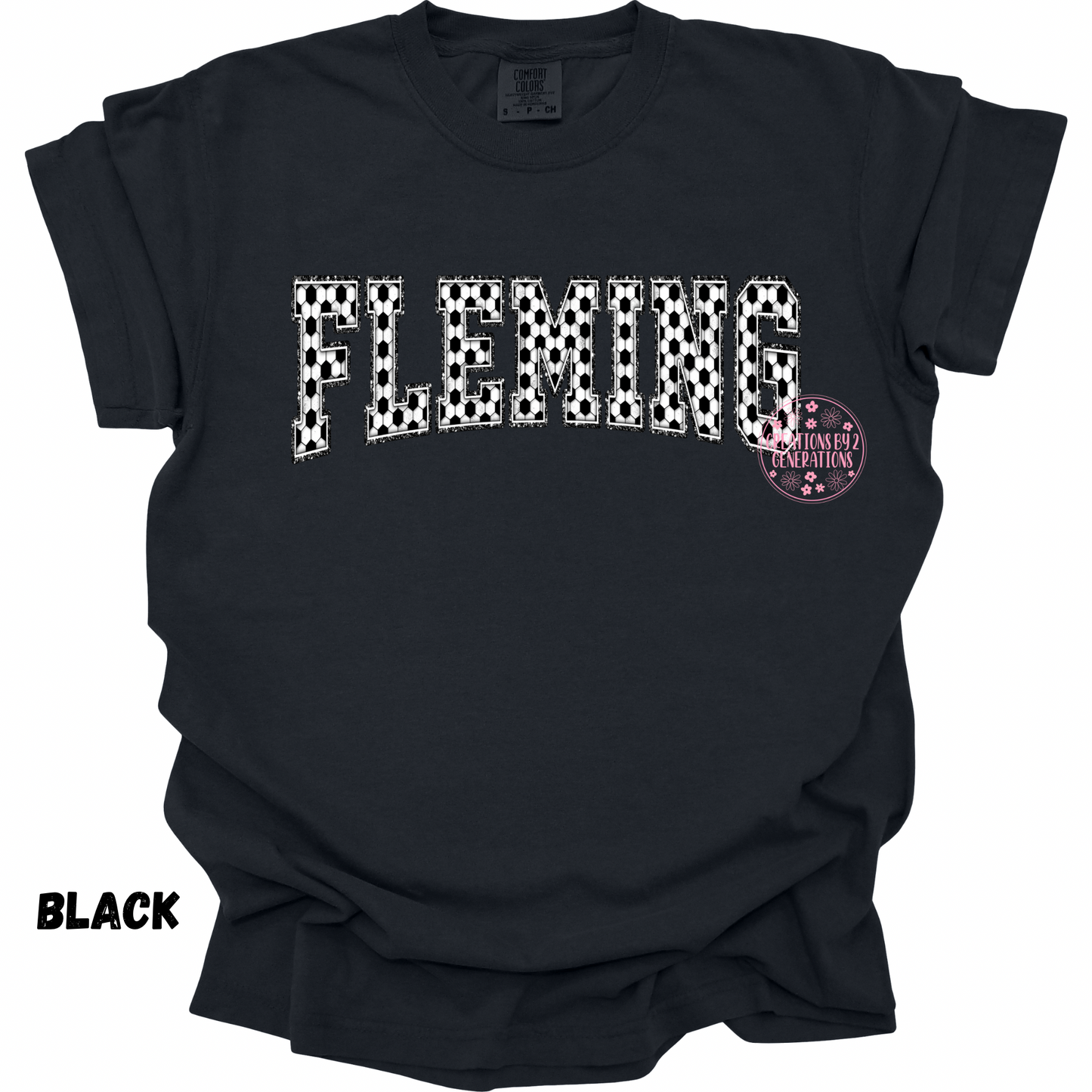 FLEMING SOCCER WORD PRINT