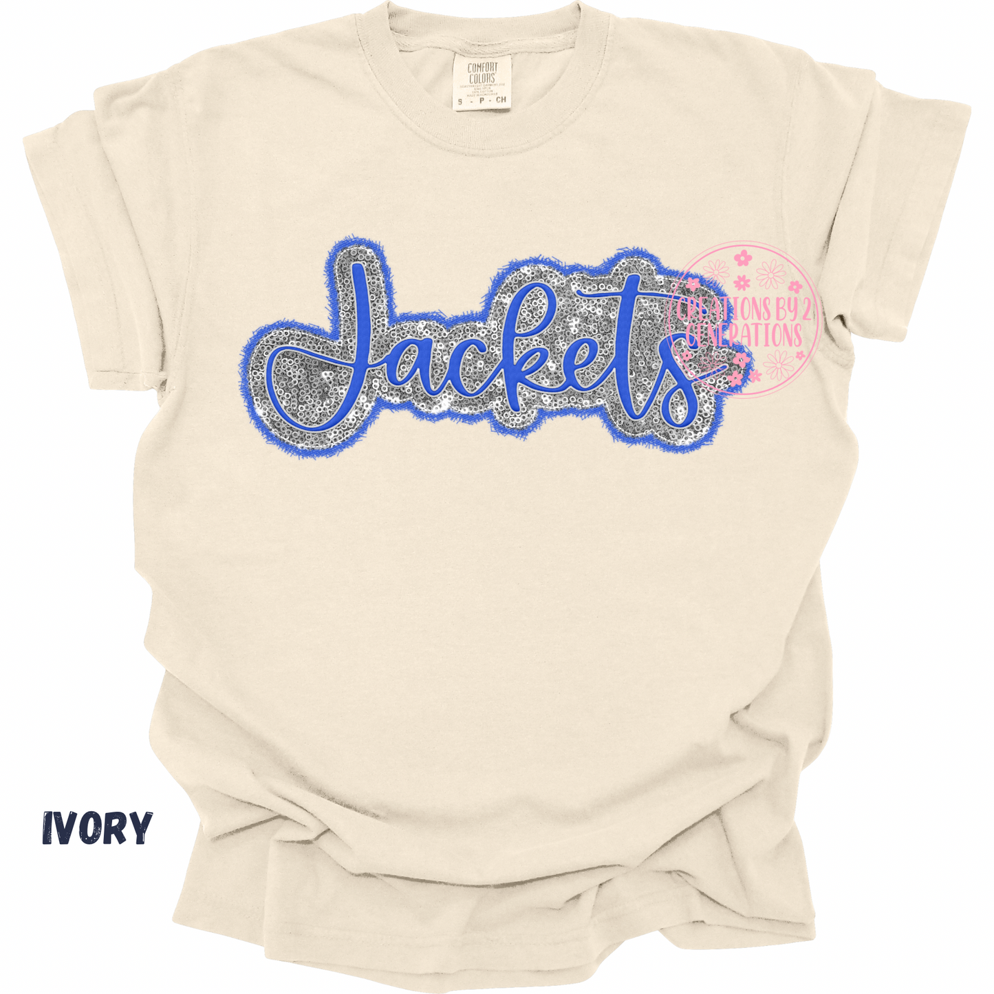 JACKETS FAUX SEQUINS