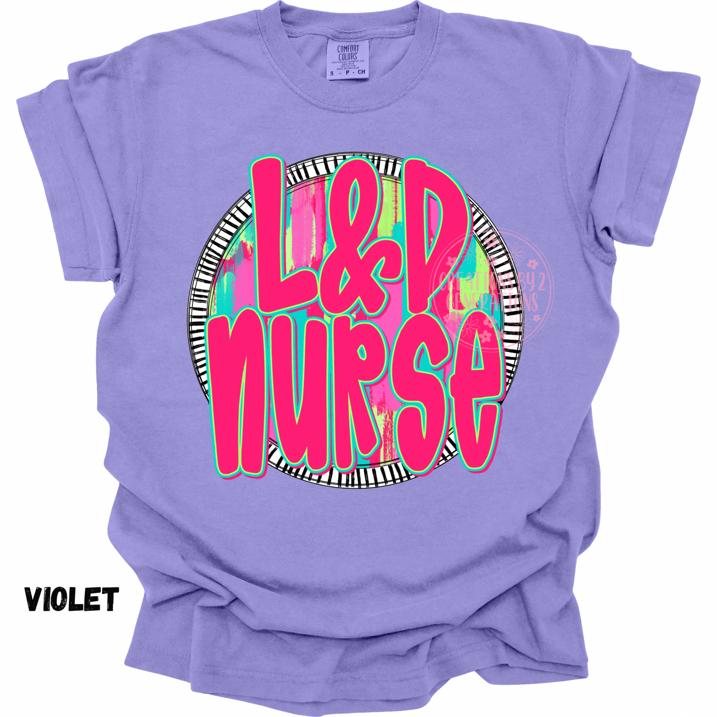 L&D NURSE NEON CIRCLE PREORDER