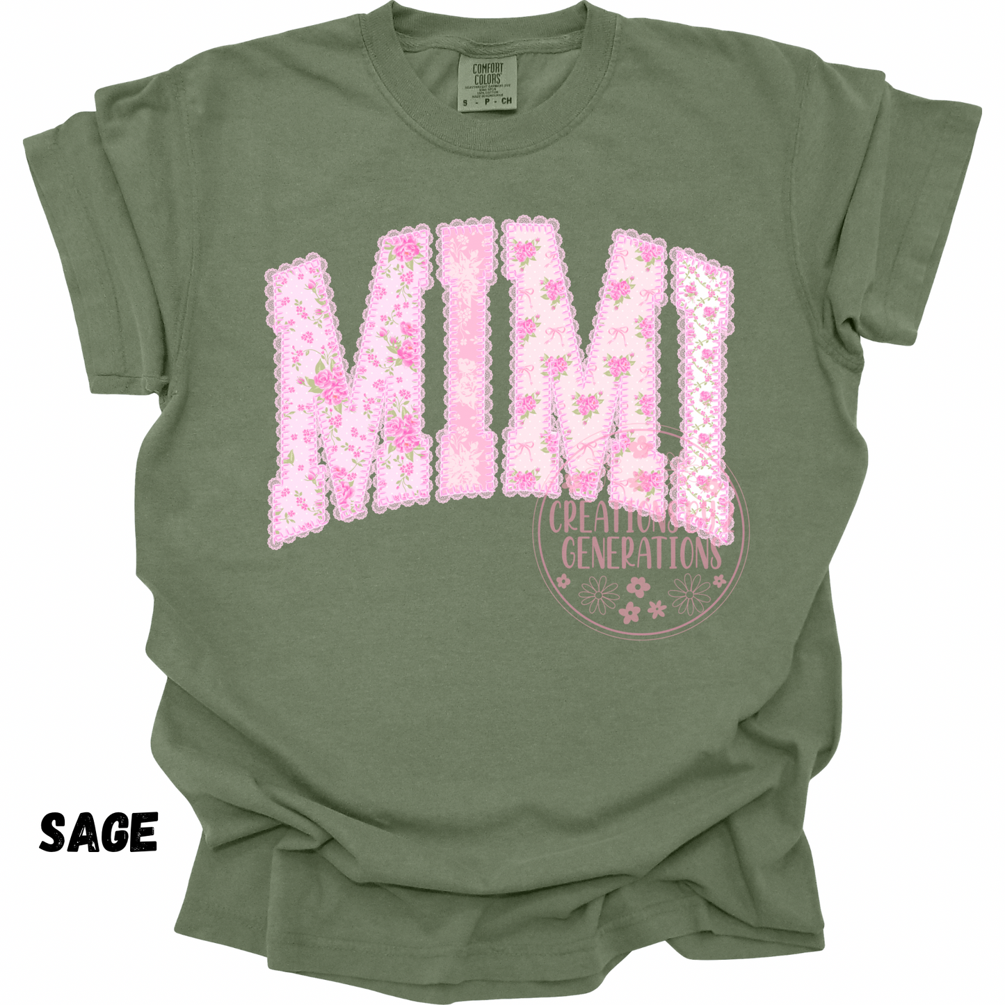 MIMI PINK FAUX LACE PREORDER