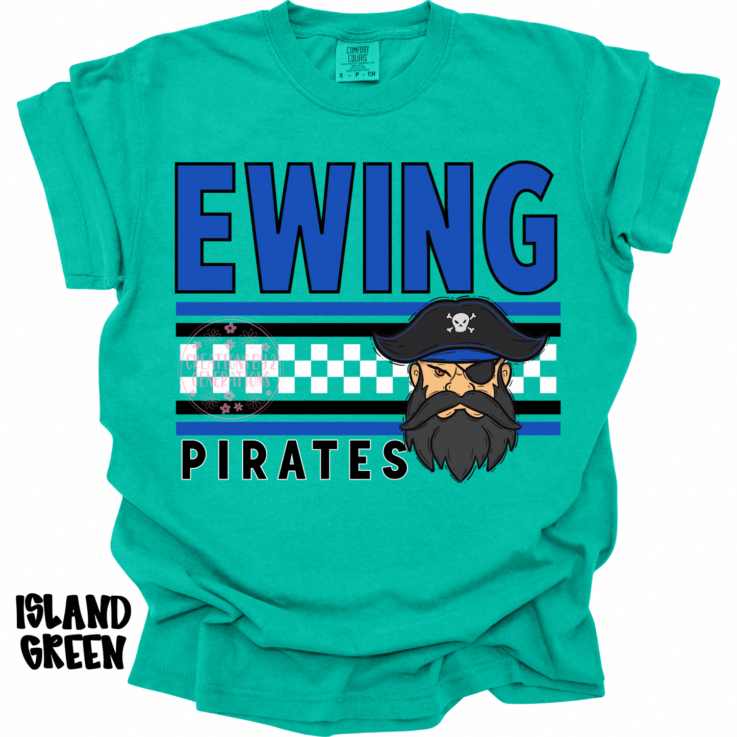 EWING PIRATES WITH WHITE CHECKERED PREORDER