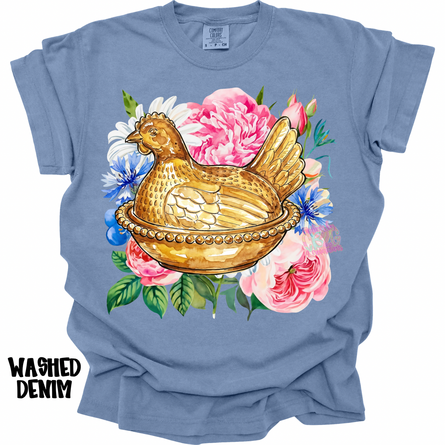 GOLD HON WITH FLOWERS PREORDER