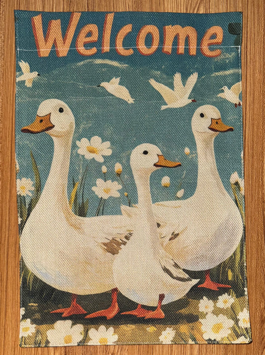 Goose Welcome Flag