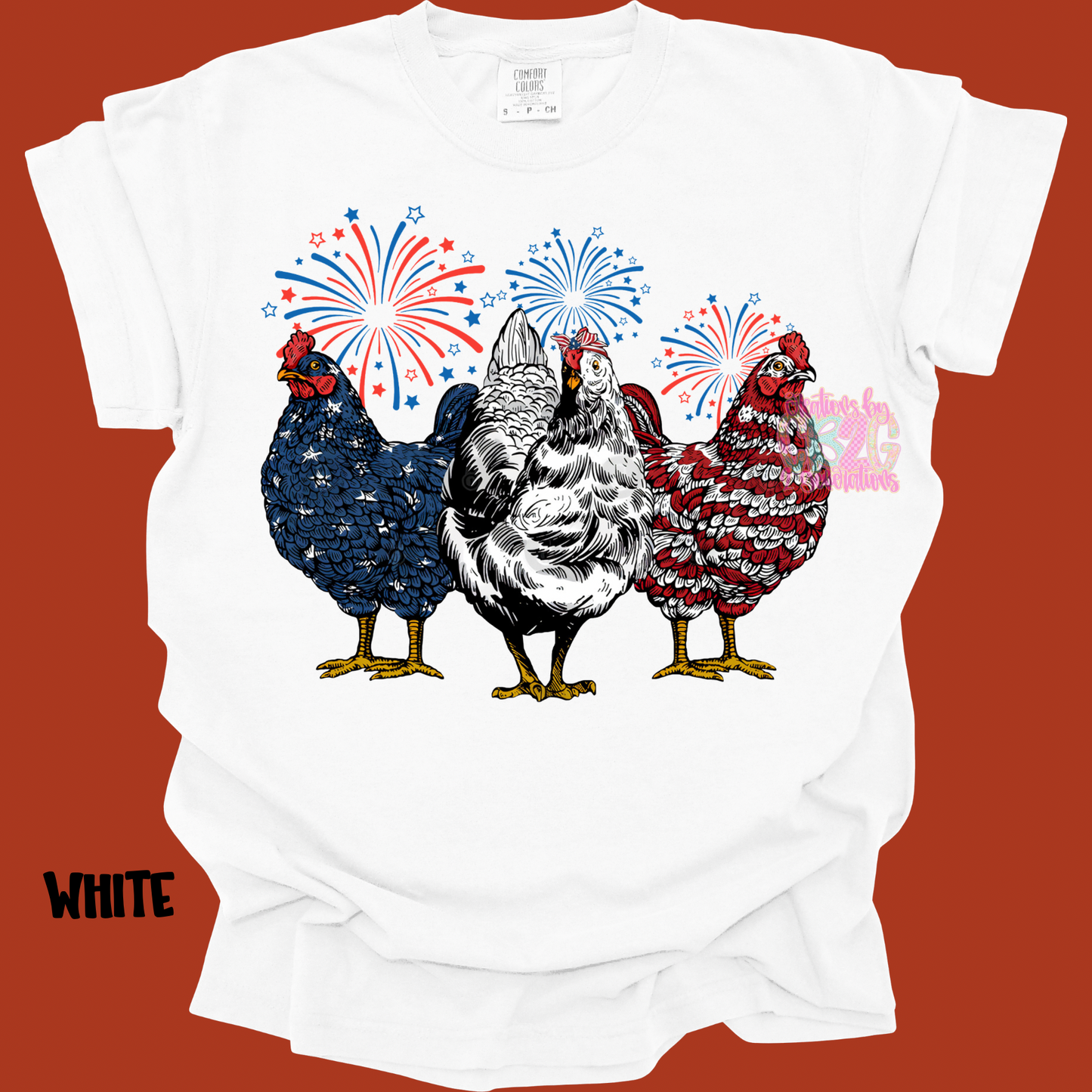 3 CHICKENS RWB FIREWORKS PREORDER