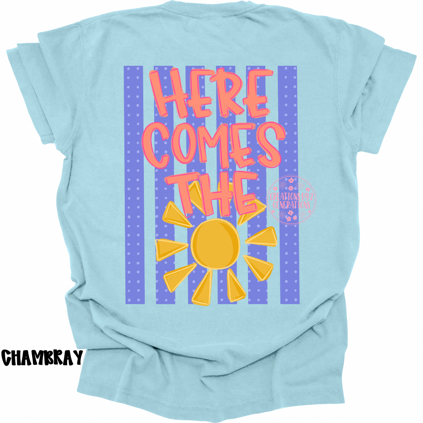 HERE COMES THE SUN WITH FRONT POCKET DESIGN PREORDER