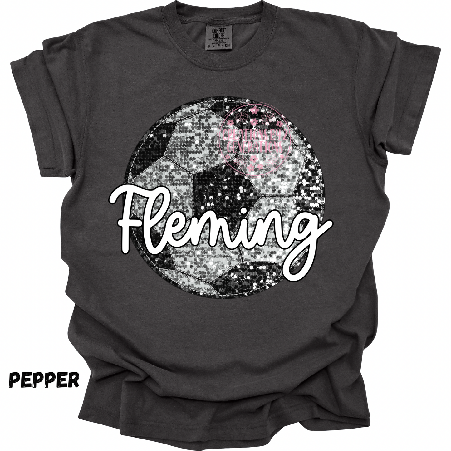 FLEMING SOCCER FAUX SEQUINS PREORDER