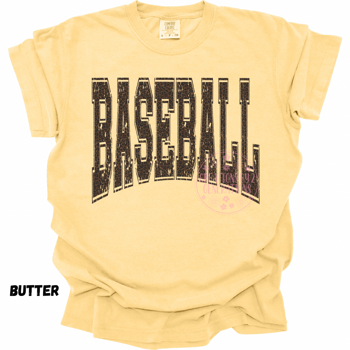 BASEBALL DISTRESSED LEOPARD PREORDER
