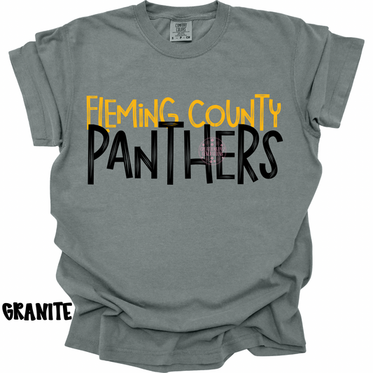 FLEMING COUNTY PANTHERS BRUSHSTROKE PREORDER (YOUTH)