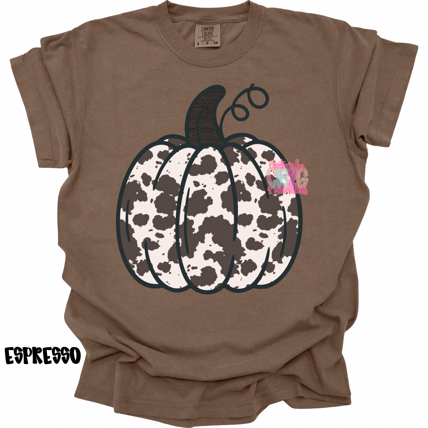 COW PRINT PUMPKIN PREORDER