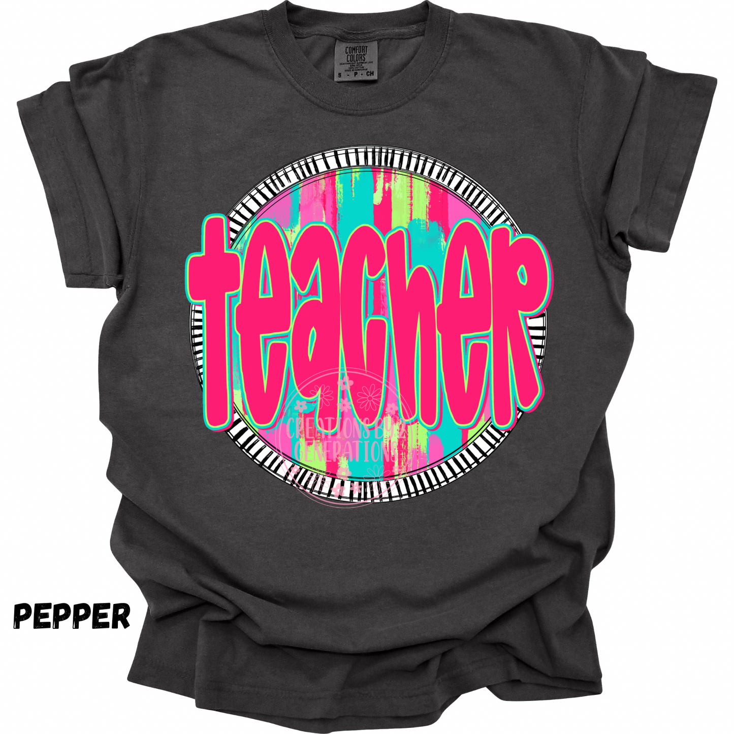 TEACHER NEON CIRCLE PREORDER