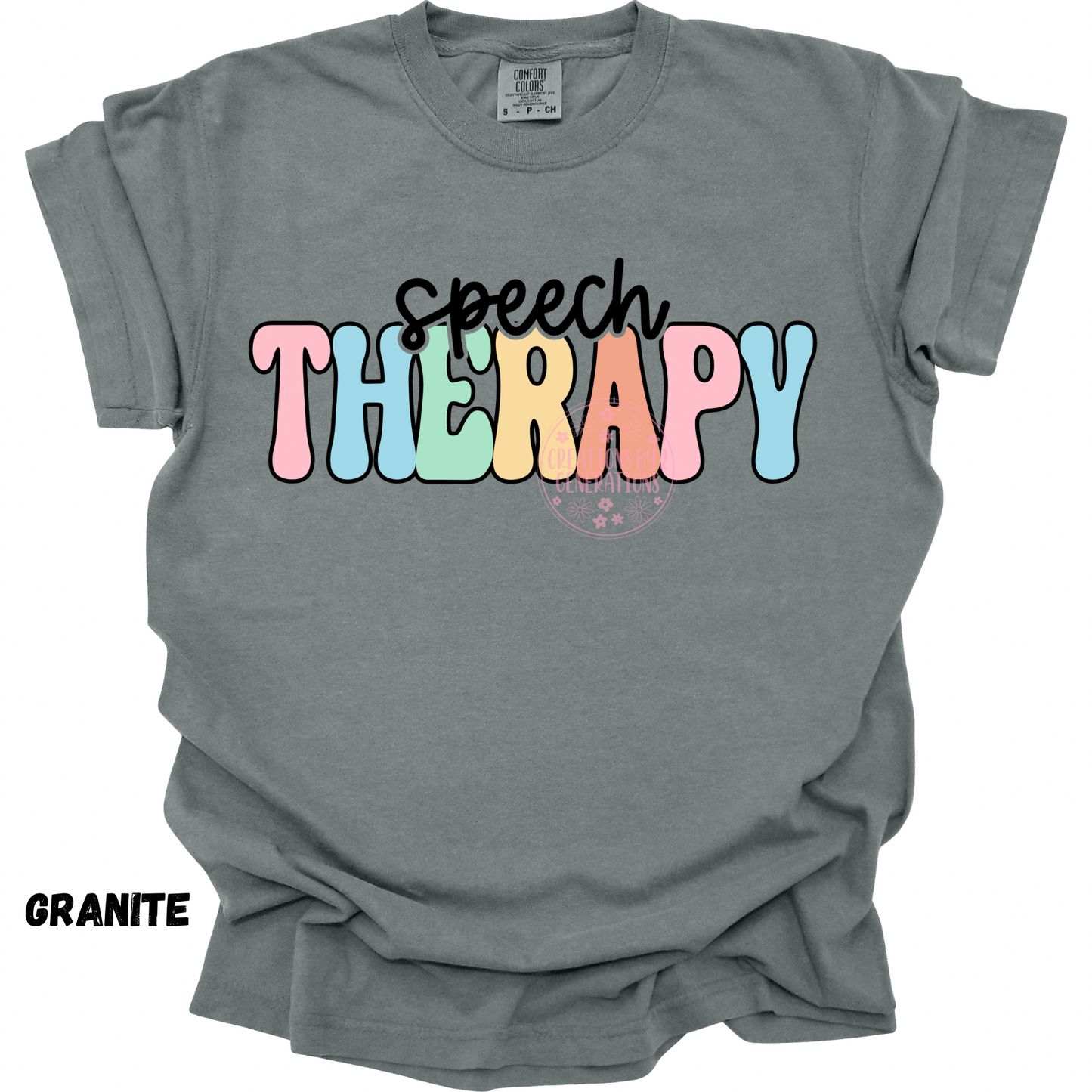 SPEECH THERAPY RETRO PREORDER