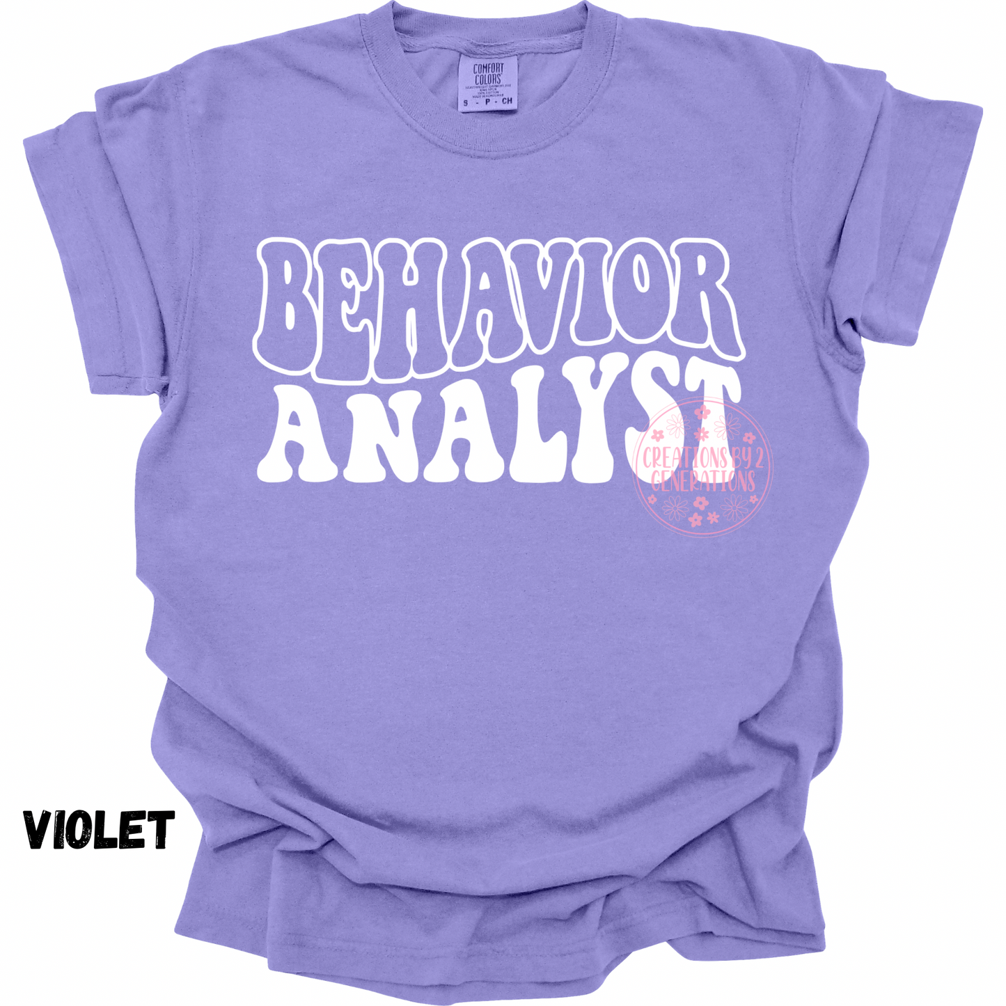 BEHAVIOR ANALYST WHITE PREORDER