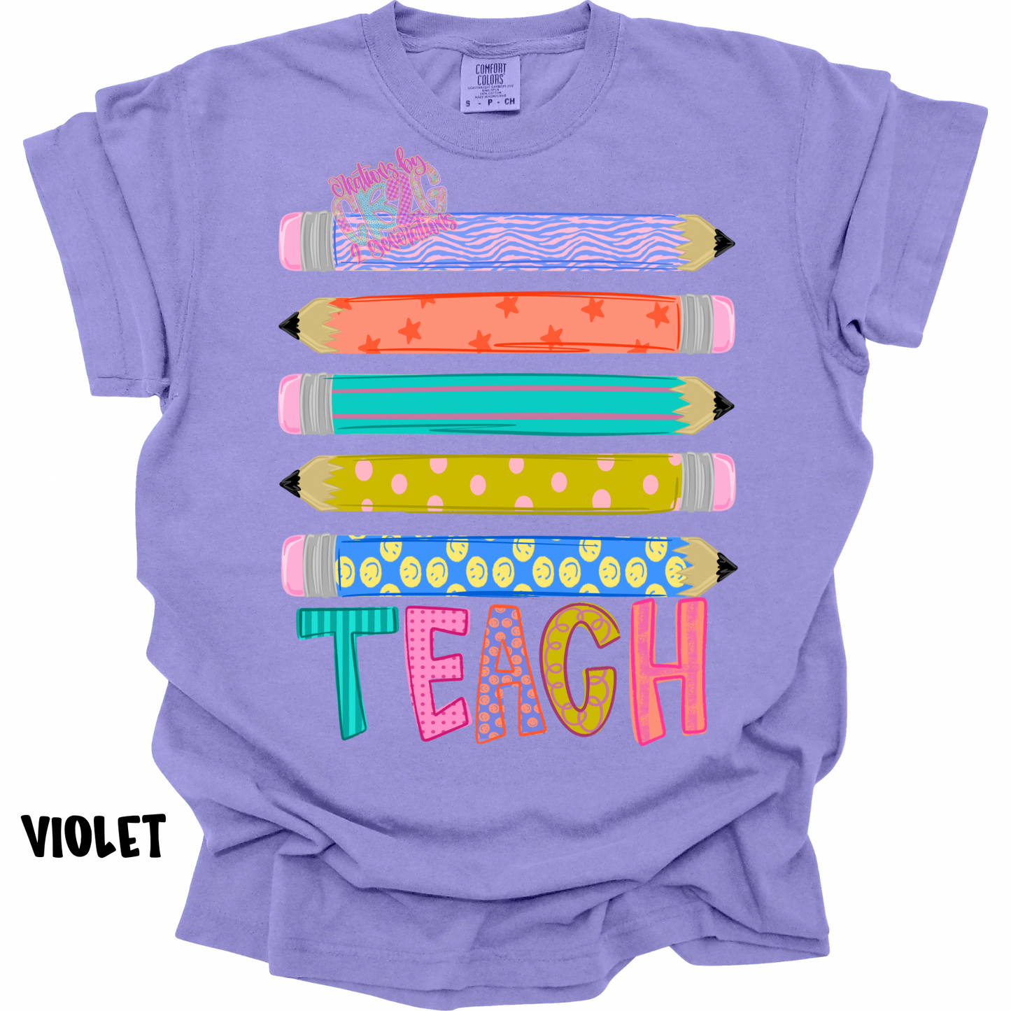 TEACH COLORFUL WITH PENCILS PREORDER