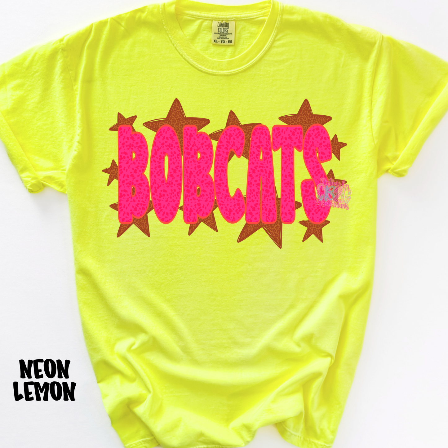 BOBCATS PINK WITH LEOPARD STARS PREORDERS