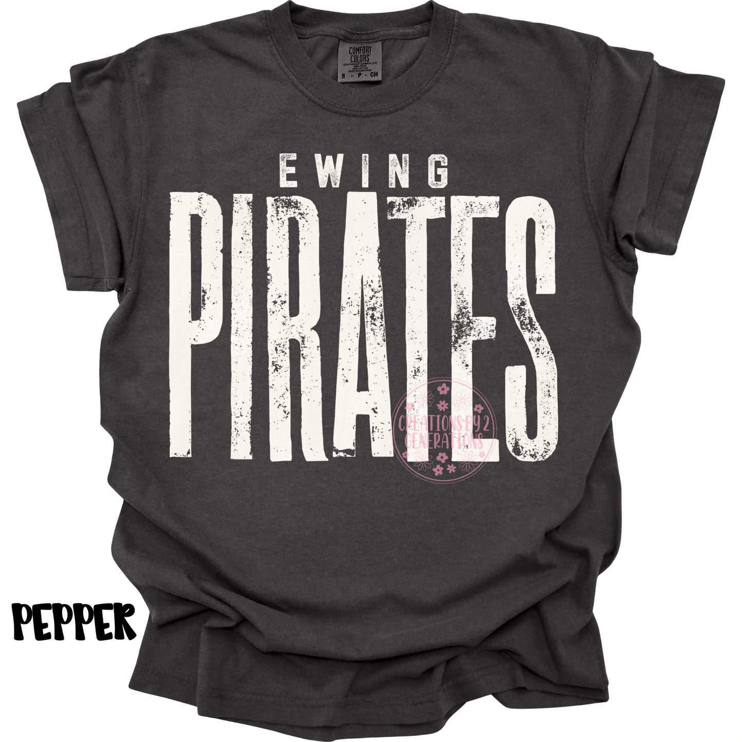 DISTRESSED EWING PIRATES OFF WHITE PREORDER