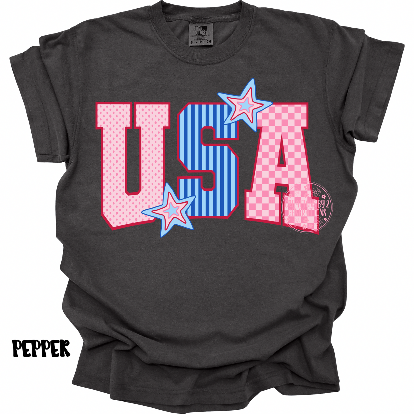 USA PINK/RED/BLUE WITH STARS PREORDER