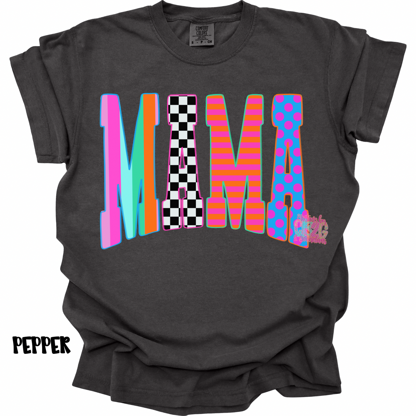 MAMA MULITI PATTERNS VARSITY PREORDER