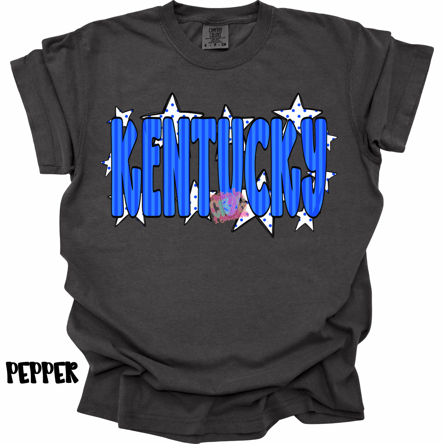 KENTUCKY BLUE STRIPES WITH STARS PREORDER