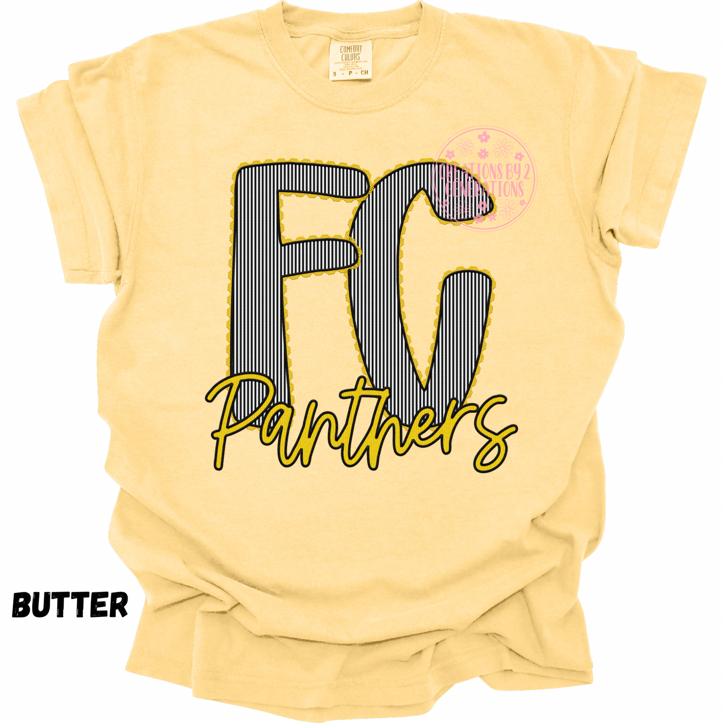FC STRIPES PANTHERS FAUX EMBROIDERY YOUTH