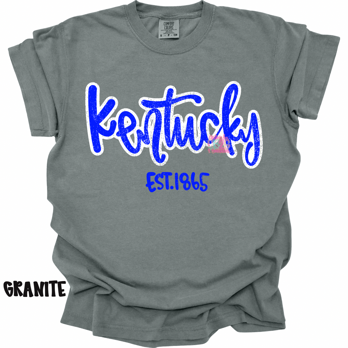 KENTUCKY BLUE WHITE OUTLINE EST.1865 PREORDER