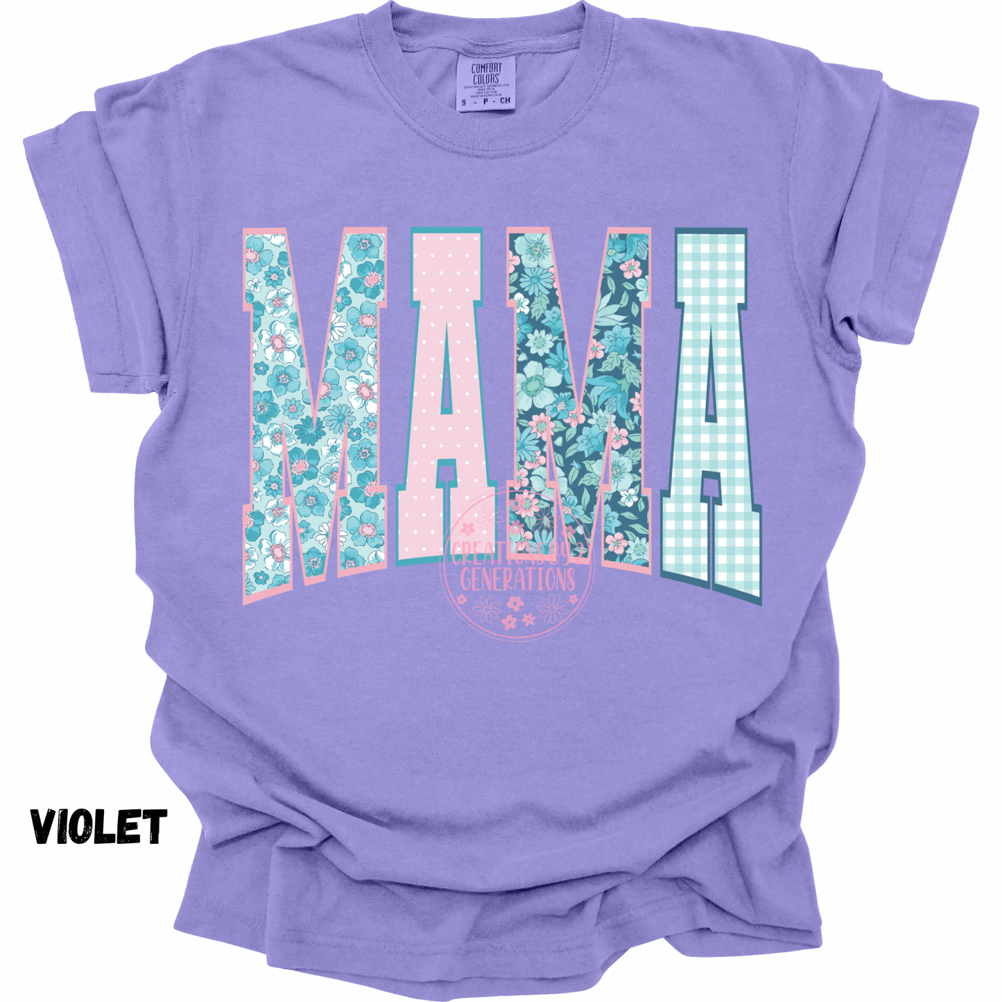 MAMA BLUE & PINK VARSITY PREORDER