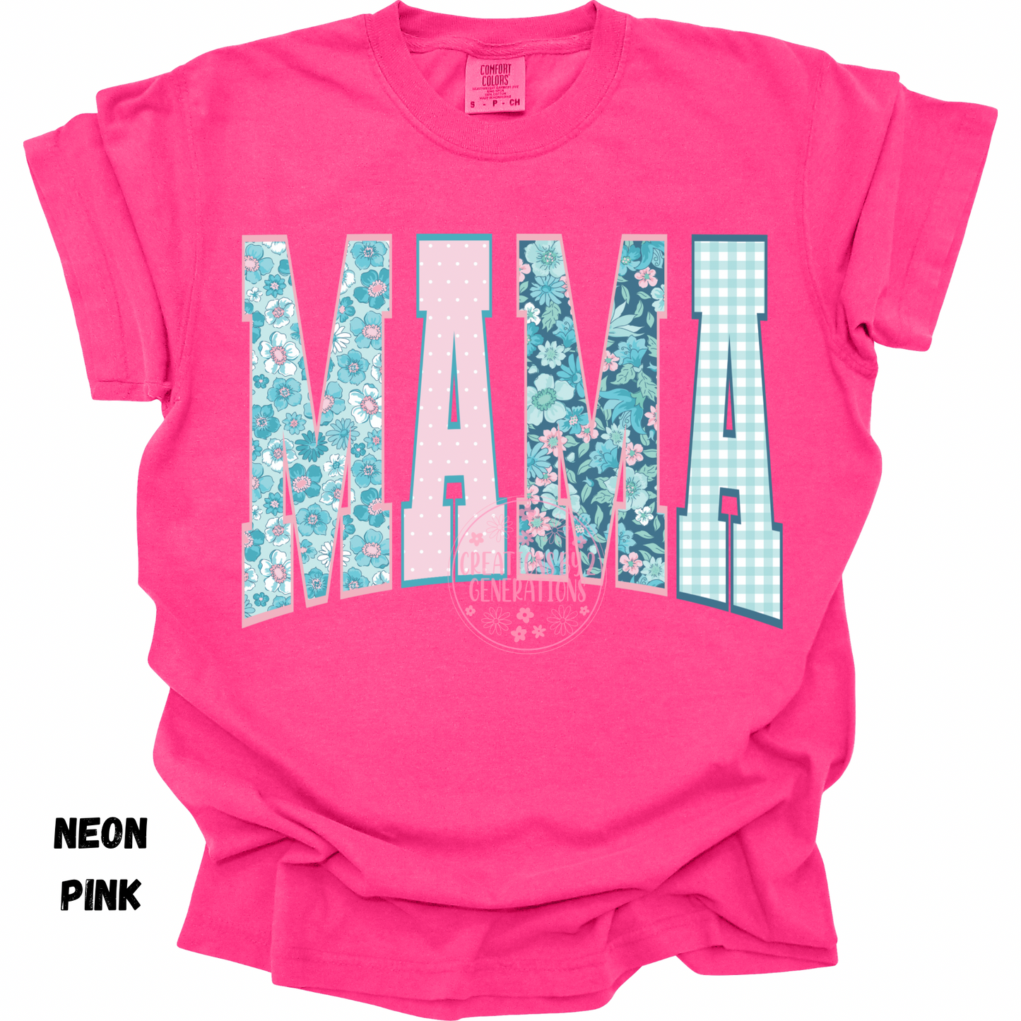 MAMA BLUE & PINK VARSITY PREORDER