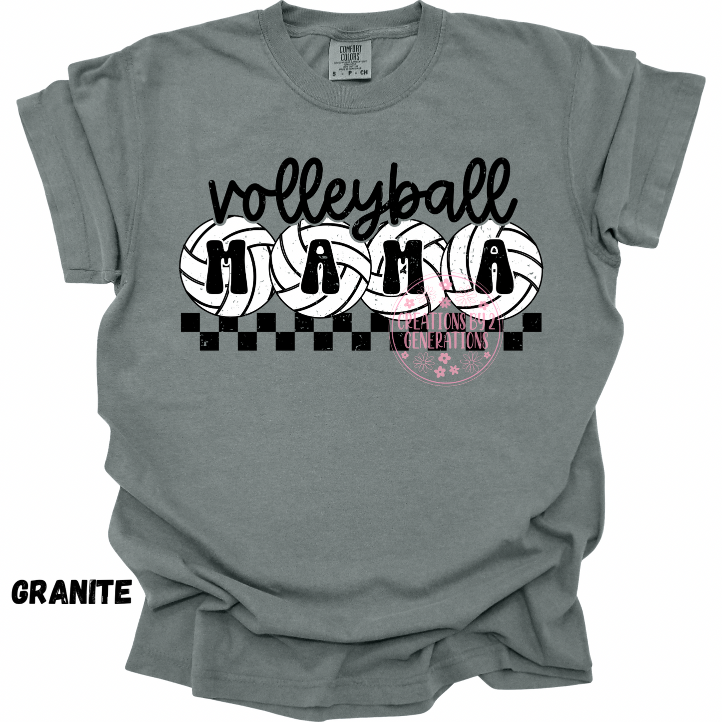 VOLLEYBALL MAMA DISTRESSED PREORDER