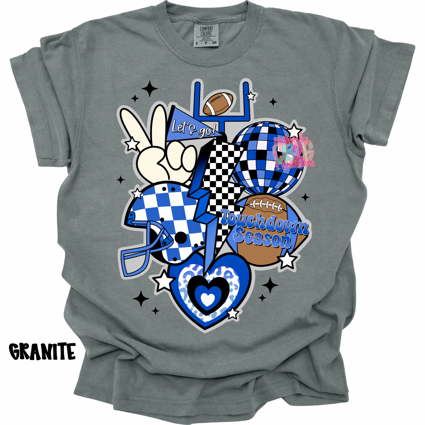 TOUCHDOWN SEASON BLUE & WHITE PREORDER