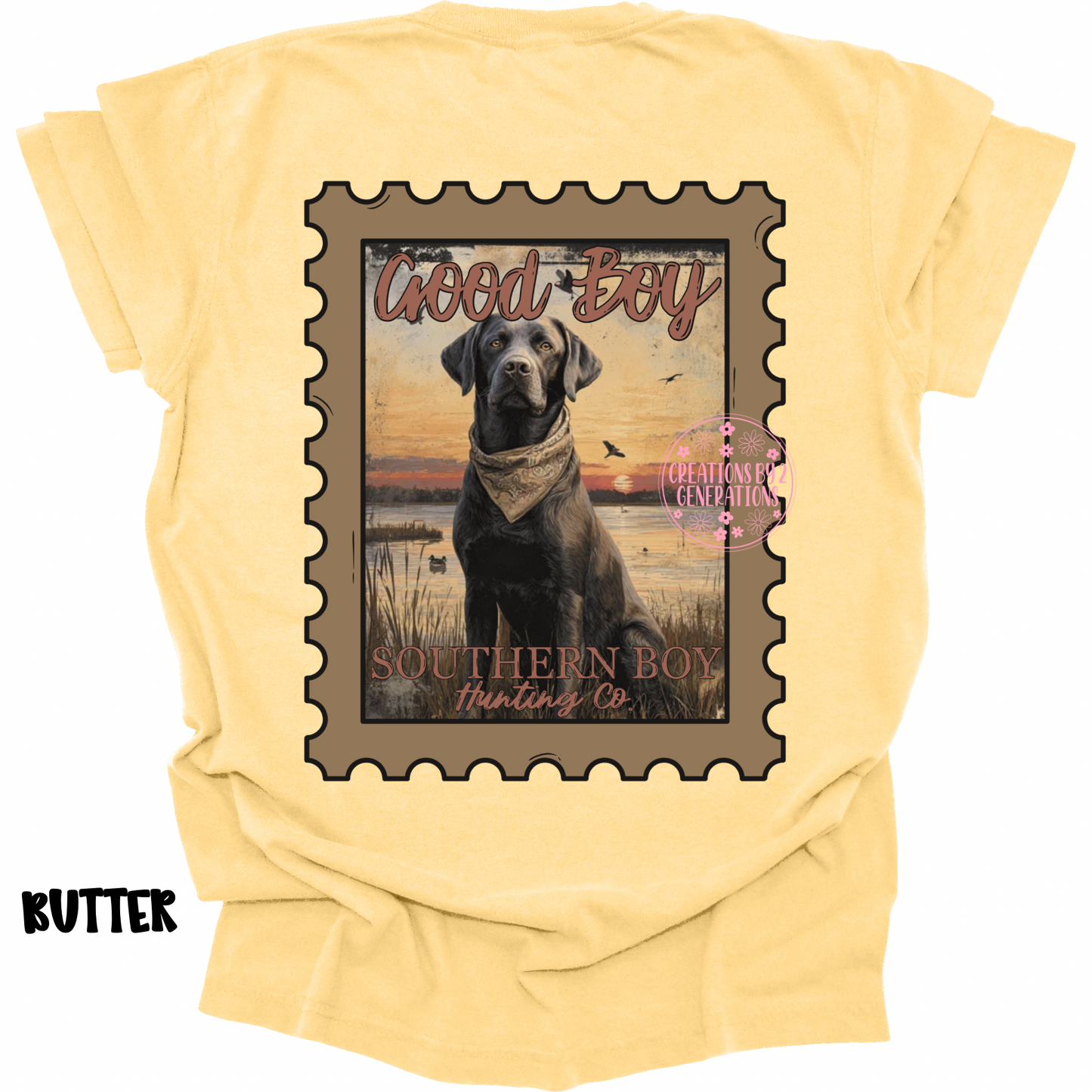 SOUTHERN BOY HUNTING CO GOOD BOY DOG 2 WITH FRONT POCKET DESIGN PREORDER (YOUTH)