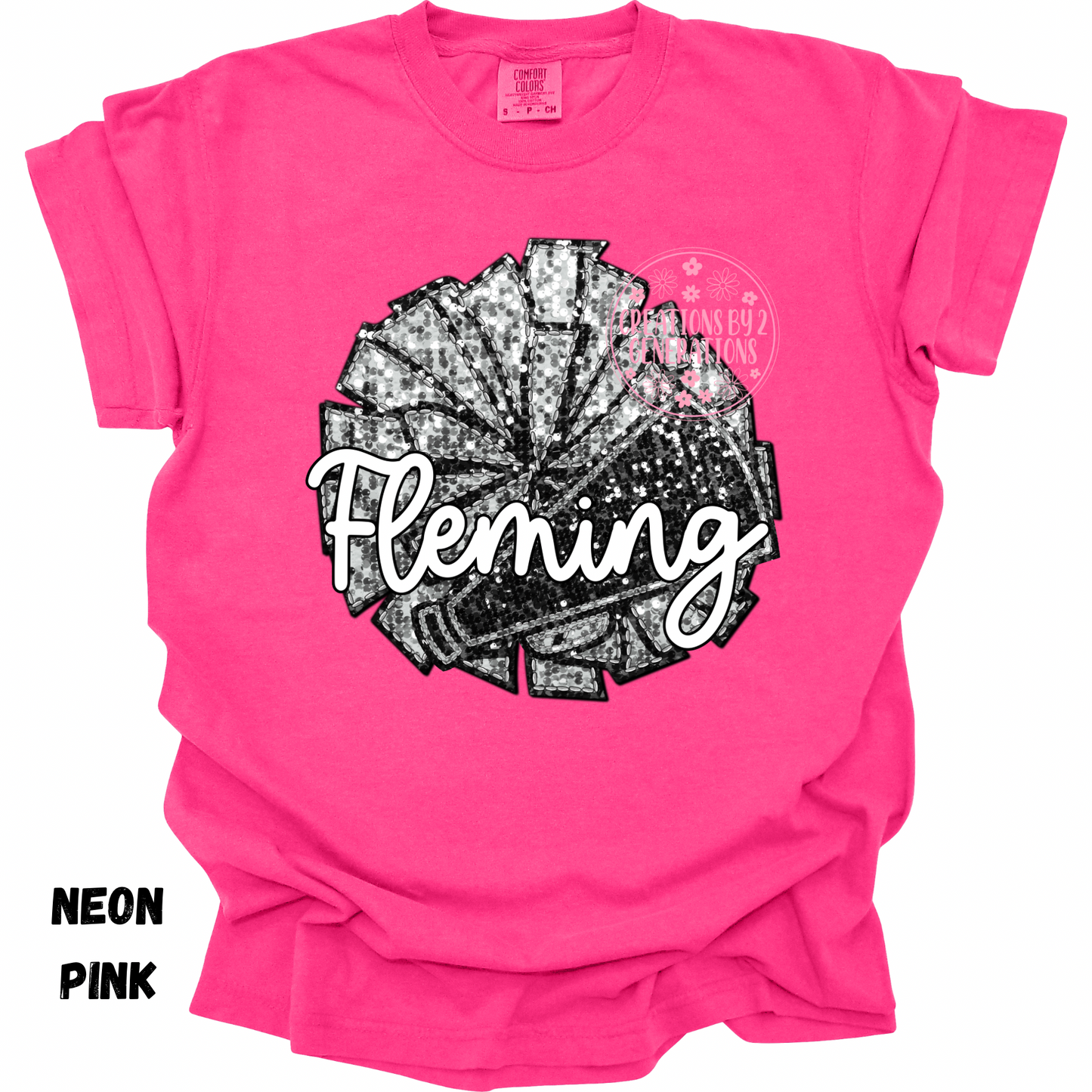 FLEMING CHEER FAUX SEQUINS