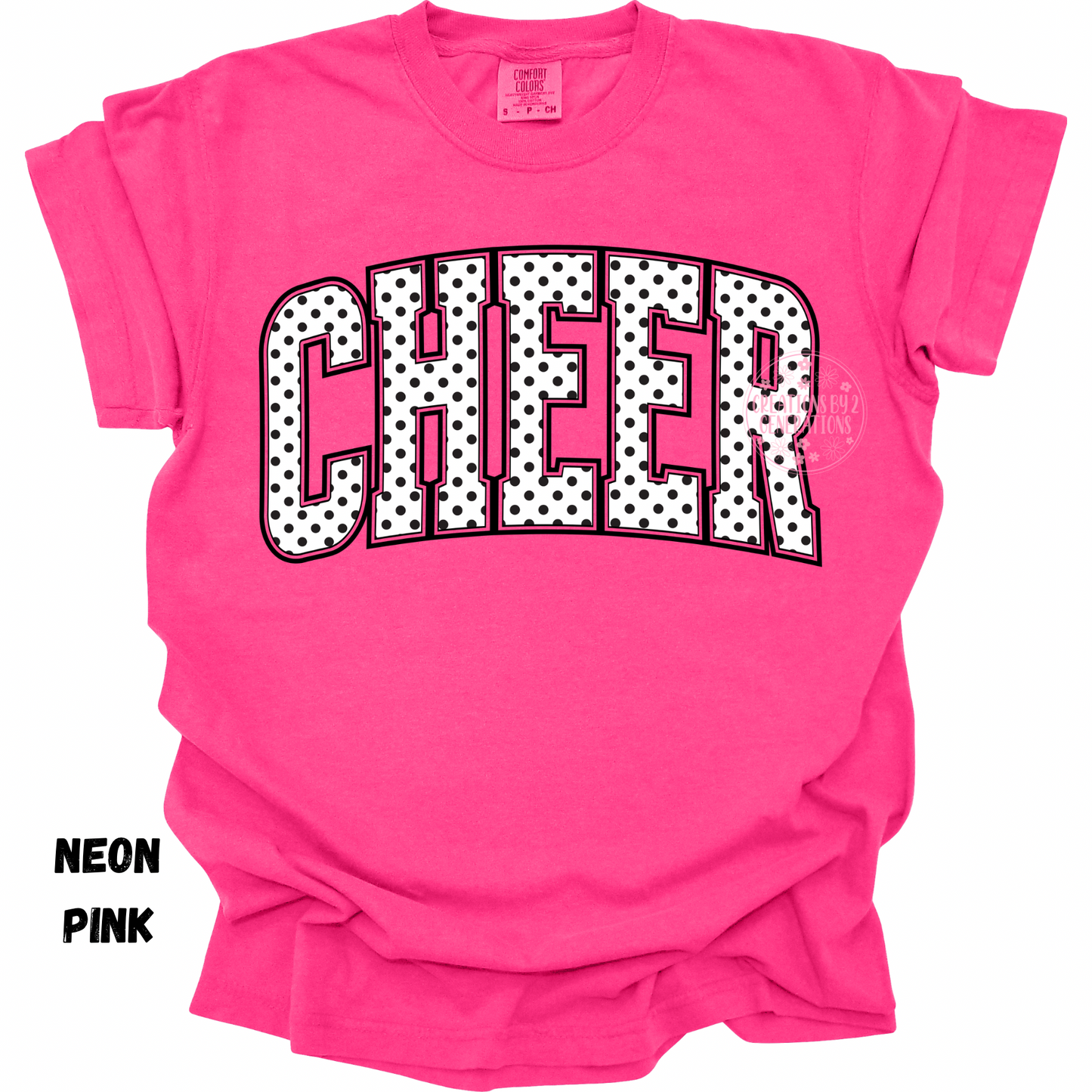 CHEER WHITE WITH BLACK DOTS PREORDER