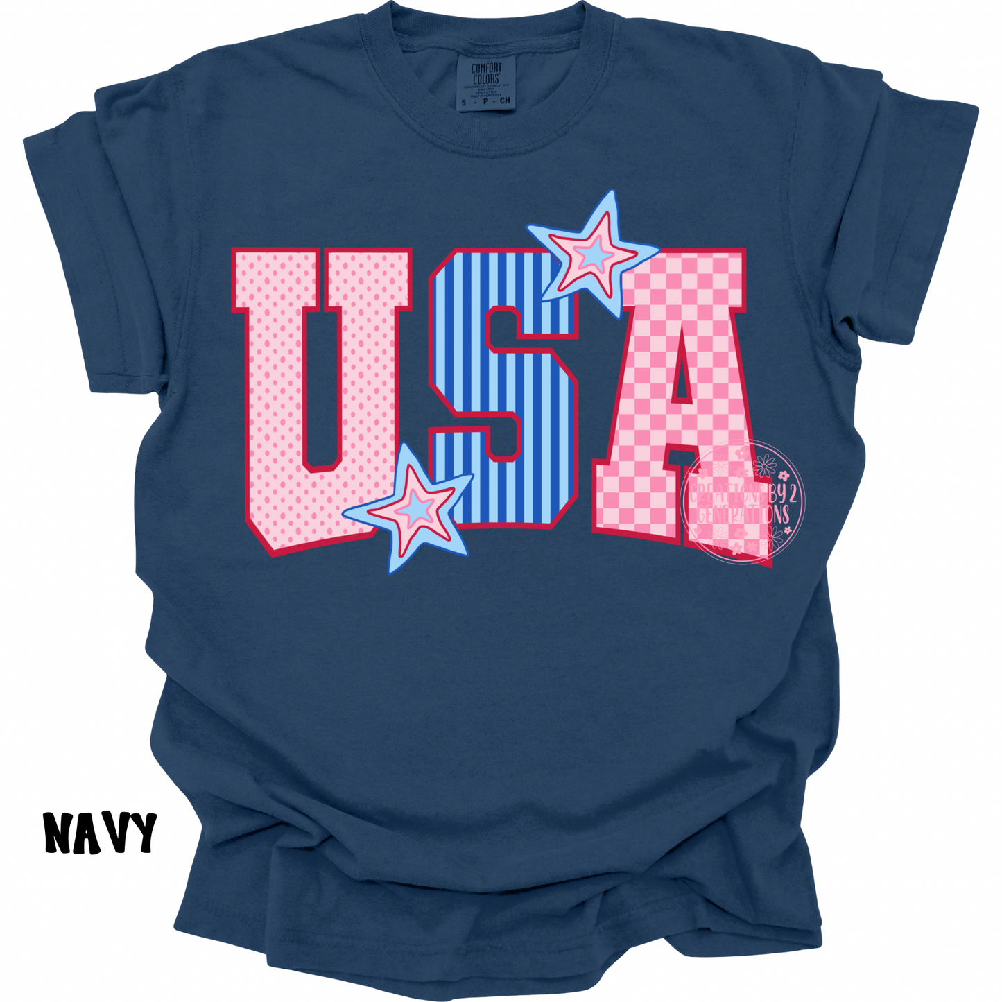 USA PINK/RED/BLUE WITH STARS PREORDER