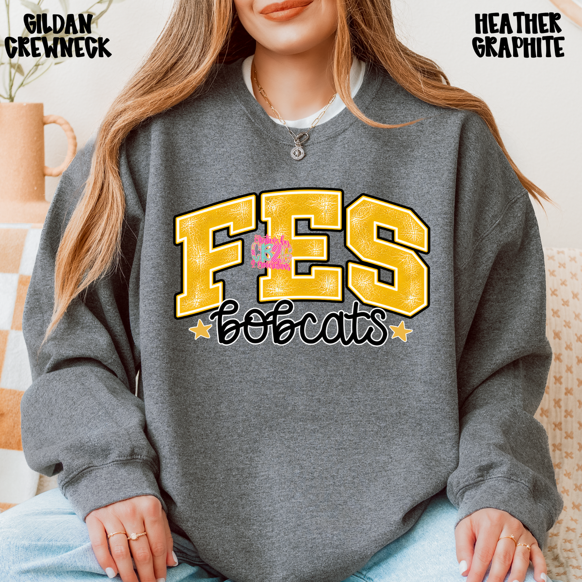 FES BOBCATS DISTRESSED LOOK PREORDER