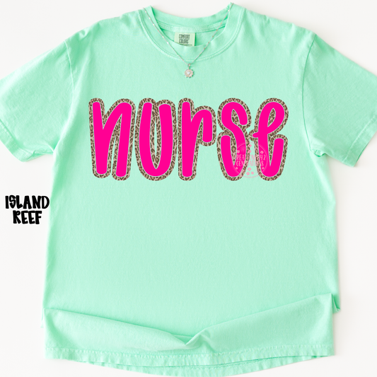 NURSE PINK & LEOPARD PREORDER