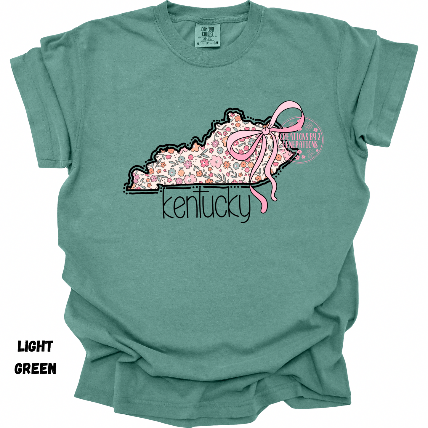 KENTUCKY FLORAL STATE WITH BOW PREORDER