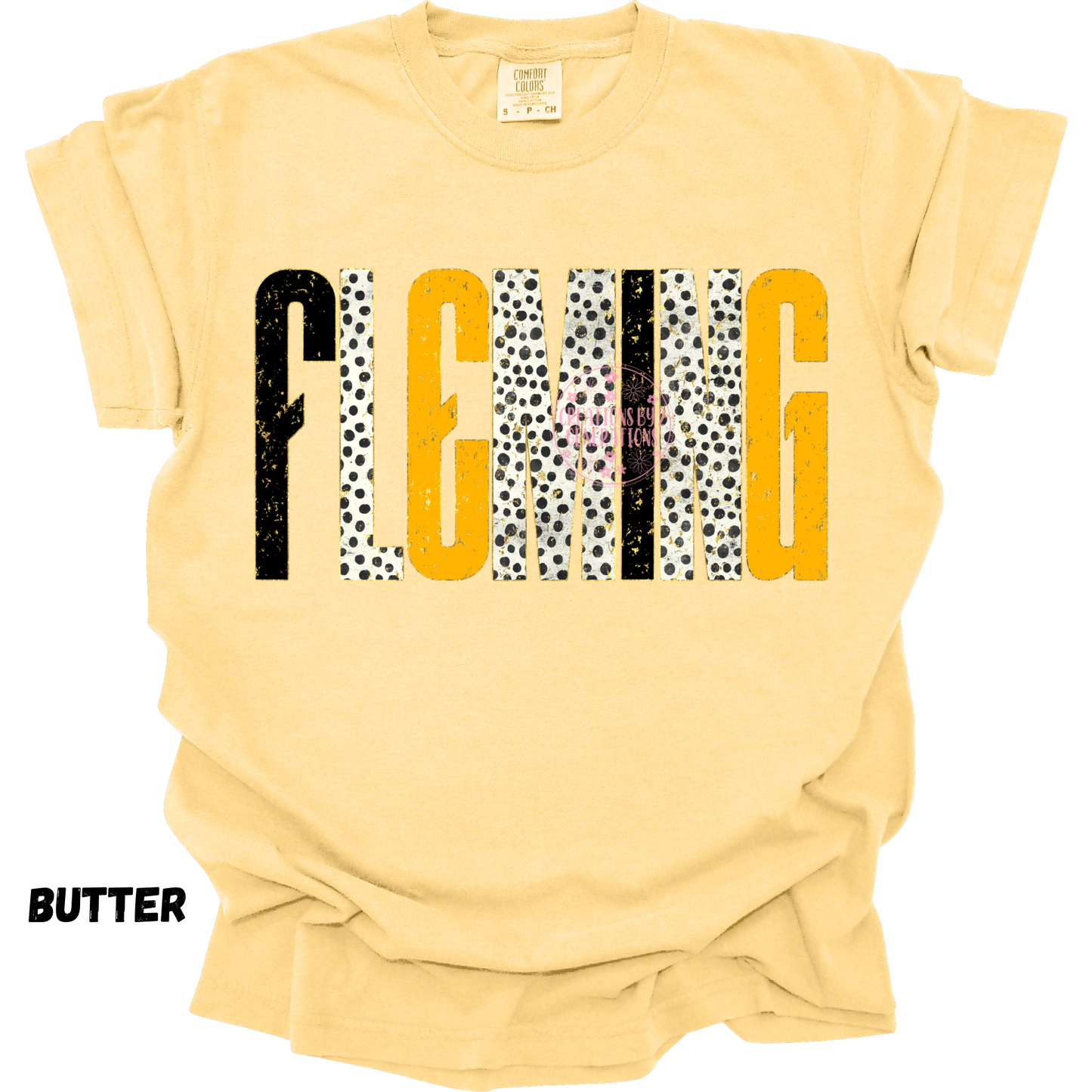 FLEMING BLACK GOLD DOTS PREORDER