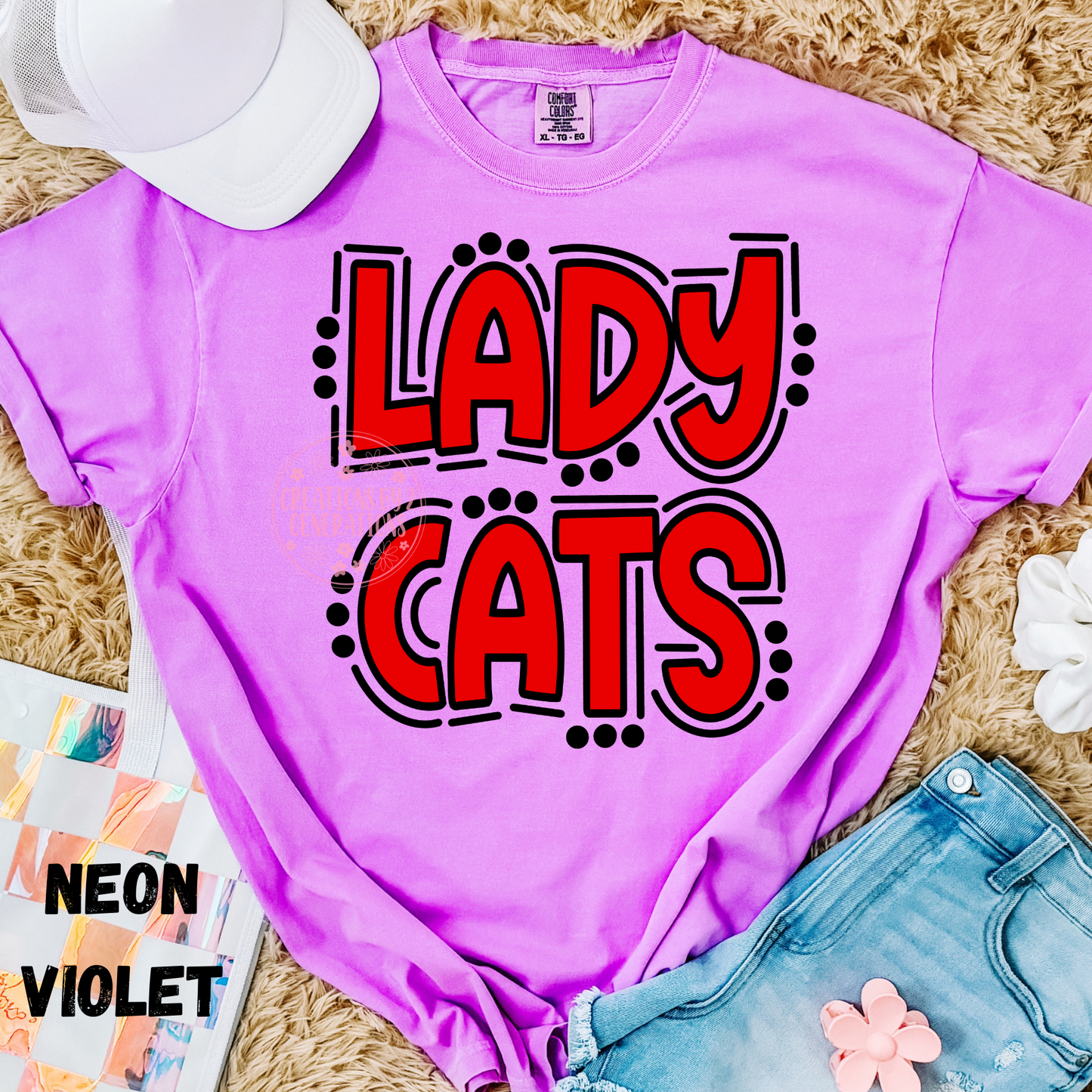 LADY CATS DOODLE PREORDER