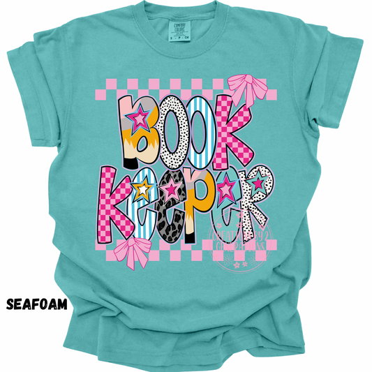 BOOK KEEPER PINK CHECKERED PREORDER
